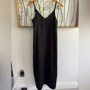 a new day Black Midi Dress